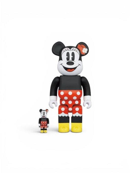 Medicom Toy - Be@rbrick 400% & 100% Disney Minnie Mouse, Antiek en Kunst, Kunst | Designobjecten