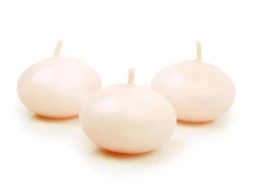 Drijvende Kaars Mat Creme (50st), Ophalen of Verzenden, Nieuw