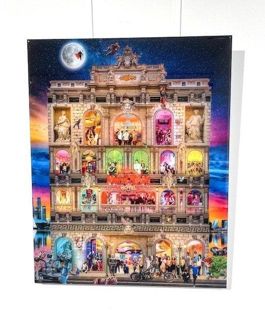 Van Apple - Hard Rock Hotel, Antiek en Kunst, Kunst | Designobjecten