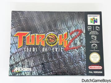 Nintendo 64 / N64 - Turok 2 - Seeds Of Evil - FRA - New & Se, Verzenden, Gebruikt