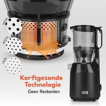 2dekans | Lebenlang Slowjuicer Sapcentrifuge - Incl. 2, Ophalen of Verzenden, Gebruikt