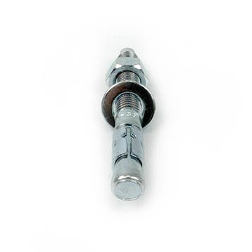 Keilbout M14 x 120 mm voor doorsteekmontage - Gegalvaniseerd, Verzenden
