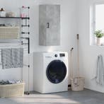 vidaXL Bovenkast 34,5x34x90 cm betongrijs, Minder dan 50 cm, Verzenden, Nieuw, Minder dan 100 cm