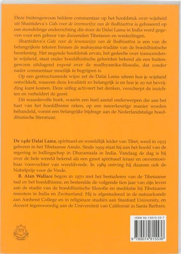 Transcendente wijsheid 9789074815536 De Dalai Lama, Verzenden, Zo goed als nieuw, De Dalai Lama