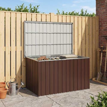 vidaXL Tuinbox 150x101x91 cm bruin, Verzenden, Nieuw