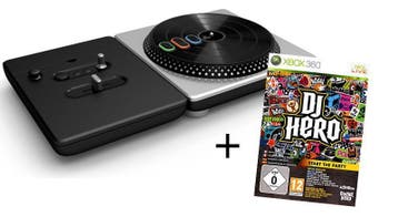 DJ Hero Draaitafel (Turntable) - Inclusief gratis DJ Hero, Ophalen of Verzenden, Zo goed als nieuw