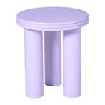 Bijzettafel Stockholm - lila - ø40x45 cm, Verzenden, Nieuw
