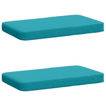 vidaXL 2-delige Bankkussens VUGHT 2 pcs 100% Polyester, Verzenden, Nieuw