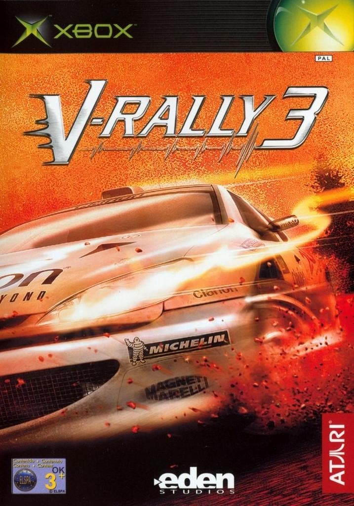 Xbox Classic V-Rally 3, Spelcomputers en Games, Games | Xbox Original, Zo goed als nieuw, Verzenden