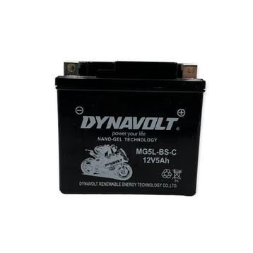 Accu Dynavolt Nano-Gel MG5L-BS-C (DTX5L-BS/ YTX5L-BS), Ophalen of Verzenden, Nieuw, Overige merken