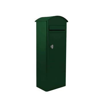 SafePost 70-5 combi vrijstaande brievenbus staal - groen, Verzenden, Nieuw