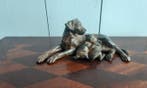 P. Chenet - Figuur - Hond - 16 cm - Brons