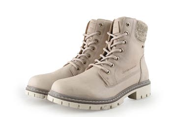 Tom Tailor Veterboots in maat 39 Beige, Kleding | Dames, Schoenen, Verzenden, Beige, Overige typen, Tom Tailor
