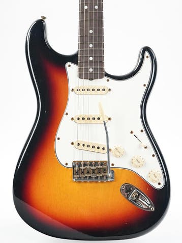 Fender Custom Shop 65 Stratocaster Sunburst Journeyman Relic, Fender, Nieuw, Met versterker, Ophalen of Verzenden