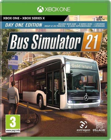 Xbox One Bus Simulator 21, Verzenden, Zo goed als nieuw