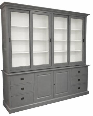 Buffetkast Lopik grijs 240 x 240cm, Ophalen of Verzenden, Nieuw