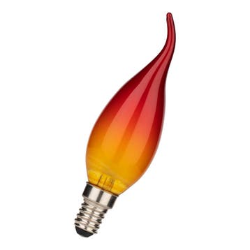 Bailey LED Kaarslamp E14 4W 200lm 1600K Fire Flame dimbaar, Ophalen of Verzenden, Nieuw