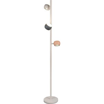 LED Vloerlamp - Musterring Cannon - 3 Lichtpunten van 5 Watt, Huis en Inrichting, Ophalen of Verzenden, Nieuw, Metaal