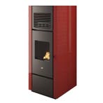 Pelletkachel Nia 15 kW warmte in meer kamers met kanalisatie, Nieuw, Ophalen of Verzenden, Pelletkachel, Vrijstaand