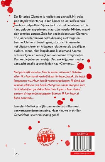 Genadeloos / Misdadig goed YA-thriller 9789024588794, Verzenden, Zo goed als nieuw, Jennefer Mellink