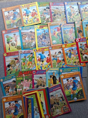 De wondersloffen van Sjakie strips | voetbal stripboeken, Complete serie of reeks, Verzenden, Gelezen