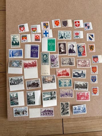 Frankrijk 1940 - Frankrijk – Prachtige verzameling van 44, Gestempeld