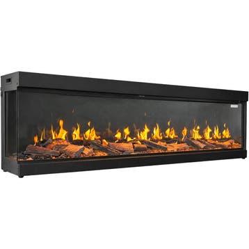 Showroommodel  1,2 En 3 Zijdige Elektrische Haard 72 Inch, Nieuw