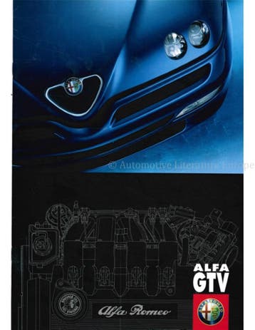 1998 ALFA ROMEO GTV BROCHURE ITALIAANS, Boeken, Nieuw, Alfa Romeo, Author