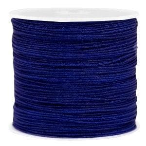 Rol met 90 meter Macramé satijndraad 0.8mm Navy Blue (kie.., Ophalen of Verzenden, Nieuw, Kraal
