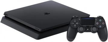 PlayStation 4 Slim (Black) 500GB (PlayStation 4), Verzenden, Gebruikt