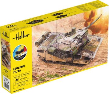 Heller 57142 STARTER KIT Leclerc T5/T6 Bouwpakket Schaal, Verzenden, Nieuw, Overige typen, Overige merken