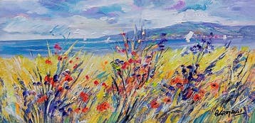 Alfredo Grimaldi (1950) - Paesaggio toscano