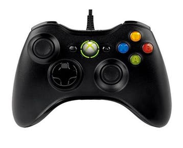 Microsoft Xbox 360 Wired Controller - Zwart, Ophalen of Verzenden, Nieuw