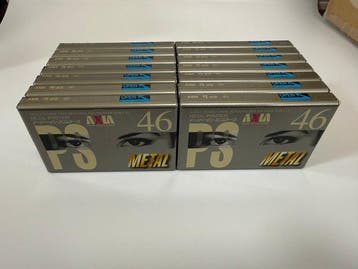AXIA - PS METAL 46 Lege audiocassette, Nieuw