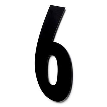 Deurbeslag | Huisnummer 6 | Intersteel | 50 cm, Verzenden, Nieuw