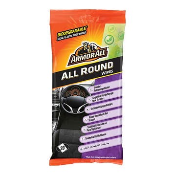 Armor All Bio Allround Wipes 20pcs, Motoren, Verzenden
