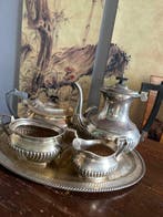 Koffie- en theeservies (5) - Zilver, Antiek en Kunst