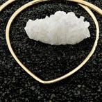 Gouden omega schakelcollier (Ketting), Sieraden, Tassen en Uiterlijk, Kettingen, Ophalen of Verzenden, Gebruikt, Overige kleuren