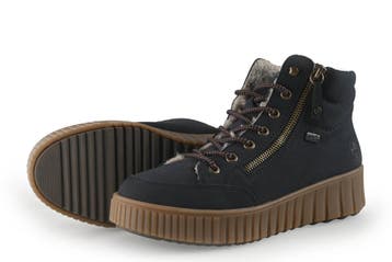 Rieker Snowboots in maat 39 Blauw, Kleding | Dames, Schoenen, Snowboots, Zo goed als nieuw, Rieker, Verzenden