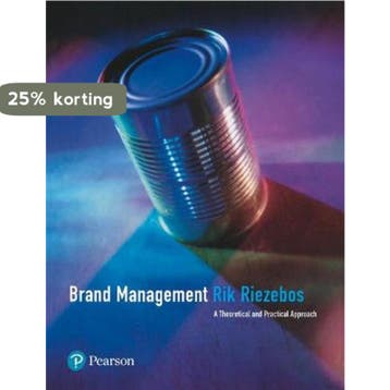 Brand Management - Riezebos Rik 9780273655053, Verzenden, Gelezen, Riezebos Rik