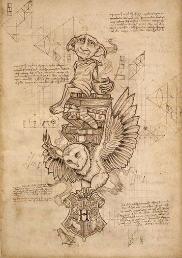 Boriani - Harry Potter, Da Vinci Series - limited edition, Nieuw