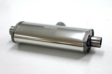 Demper 76-63mm T ovaal 220/140mm 500mm lang RVS Simons, Auto-onderdelen, Ophalen of Verzenden, Nieuw