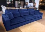 Bank XL Terheijden - rechte banken - Blauw, Nieuw, Stof