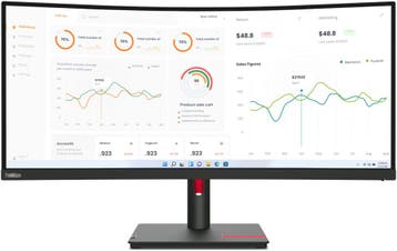 Lenovo ThinkVision T34w-30 34 Inch | 3440 x 1440, Computers en Software, Ophalen of Verzenden, Zo goed als nieuw, Lenovo