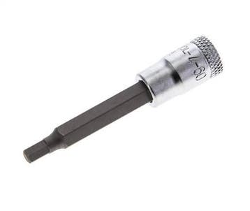 1/4 Gedore 60mm Dopsleutel- Schroevendraaier voor 4mm, Verzenden, Nieuw