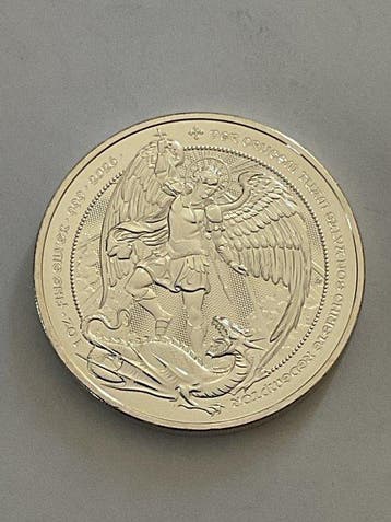 Verenigd Koninkrijk. 2 Pounds 2026 The Angel 999 silver
