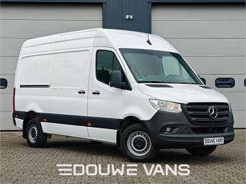 Zakelijke Lease |  Mercedes-Benz Sprinter 317 L2H2 Automaat, Automaat, Stof, Gebruikt, Zwart