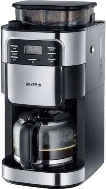 10-kops koffiezetapparaat bonenmaler, scherp geprijsd, Koffiemachine, Zo goed als nieuw, 4 tot 10 kopjes, Koffiebonen