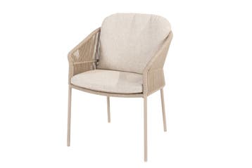 Taste Florence dining tuinstoel (1 stuk) - Latte, Tuin en Terras, Tuinstoelen, Verzenden, Nieuw, Overige materialen