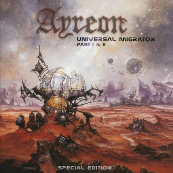 cd - ayreon - UNIVERSAL MIGRATOR PART I &amp; II (nieuw), Verzenden, Zo goed als nieuw